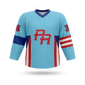 Puerto Rico hockey jersey blue