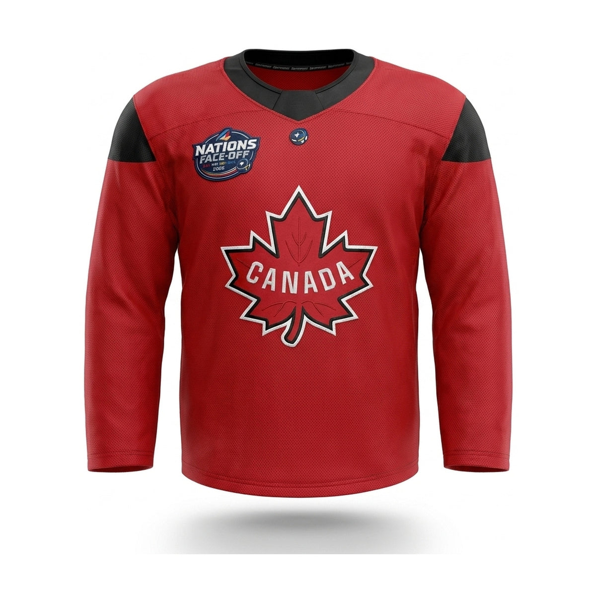 Canada hockey red practice jersey 2025