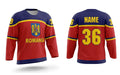Romania hockey jersey red