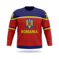 Romania hockey jersey red
