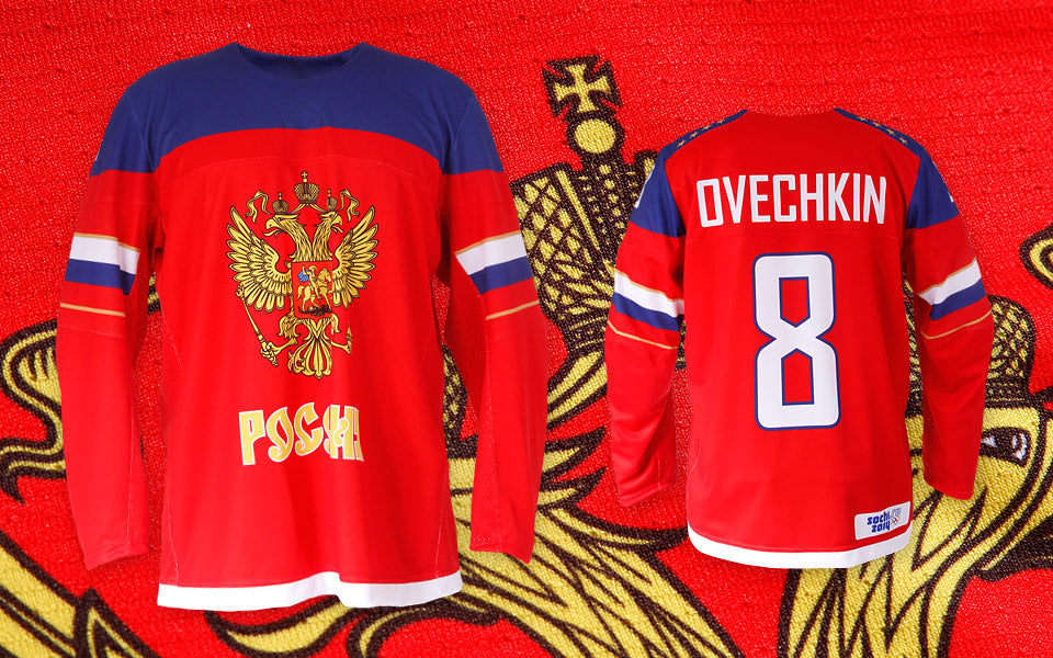 Russia authentic jersey 2015 red