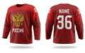 Russia hockey jersey red 2019