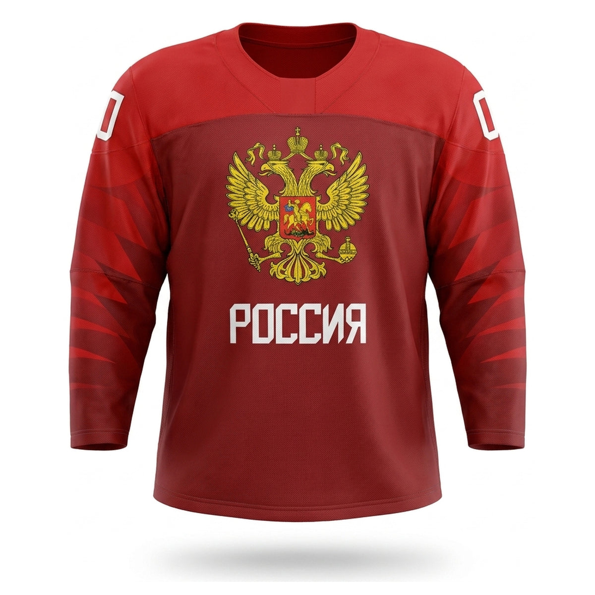 Russia hockey jersey red 2019