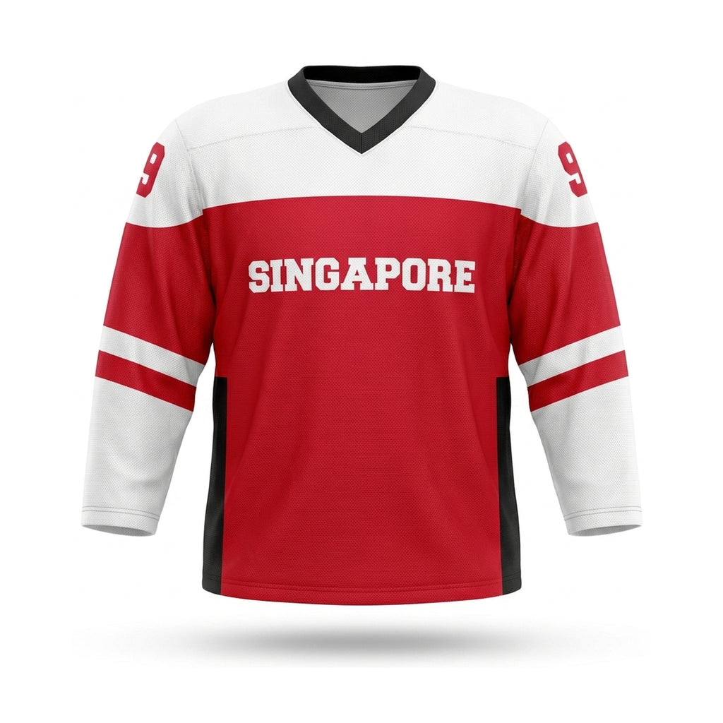 Singapore Hockey Jersey Red