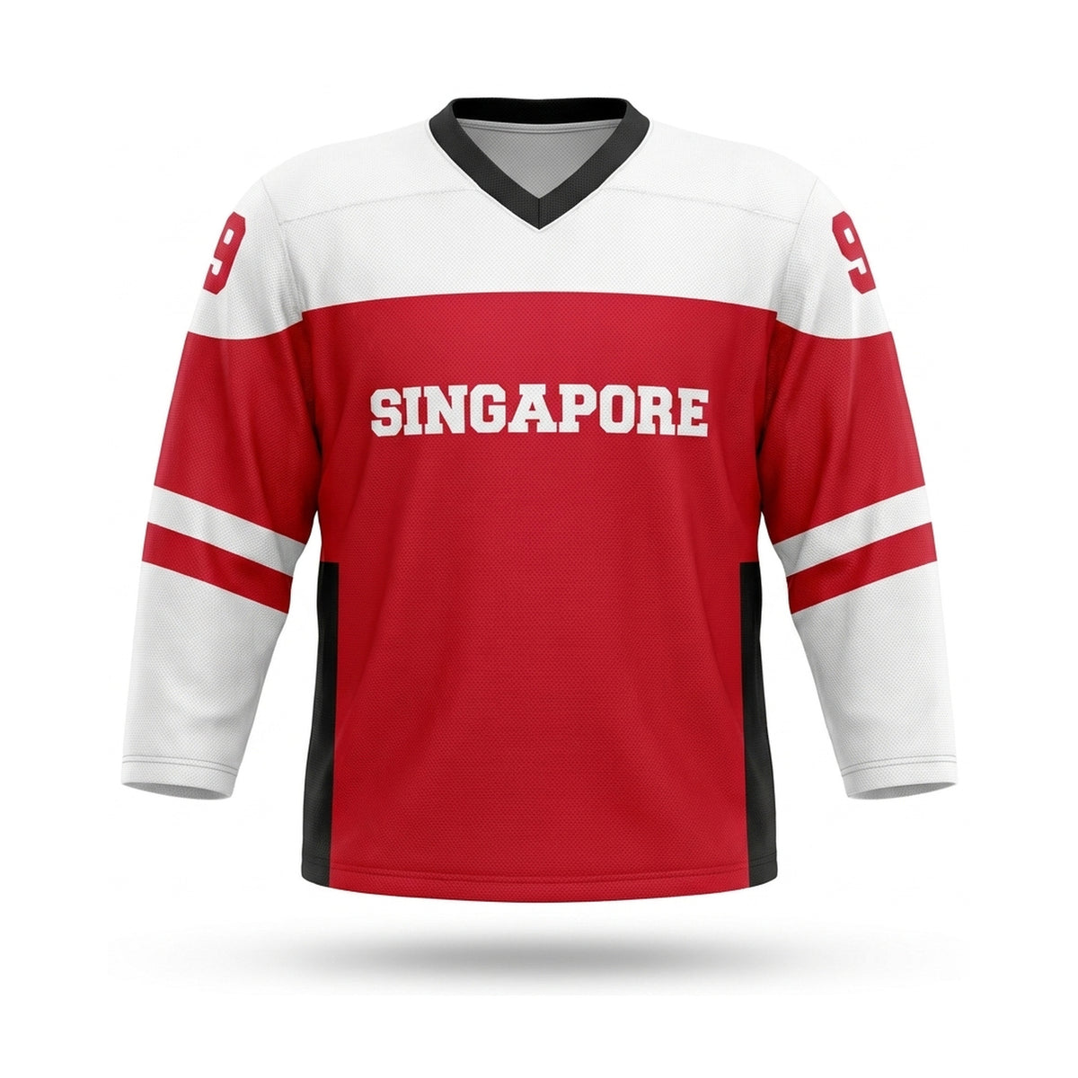 Singapore Hockey Jersey Red