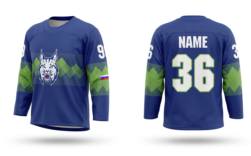Slovenia hockey jersey blue 2025