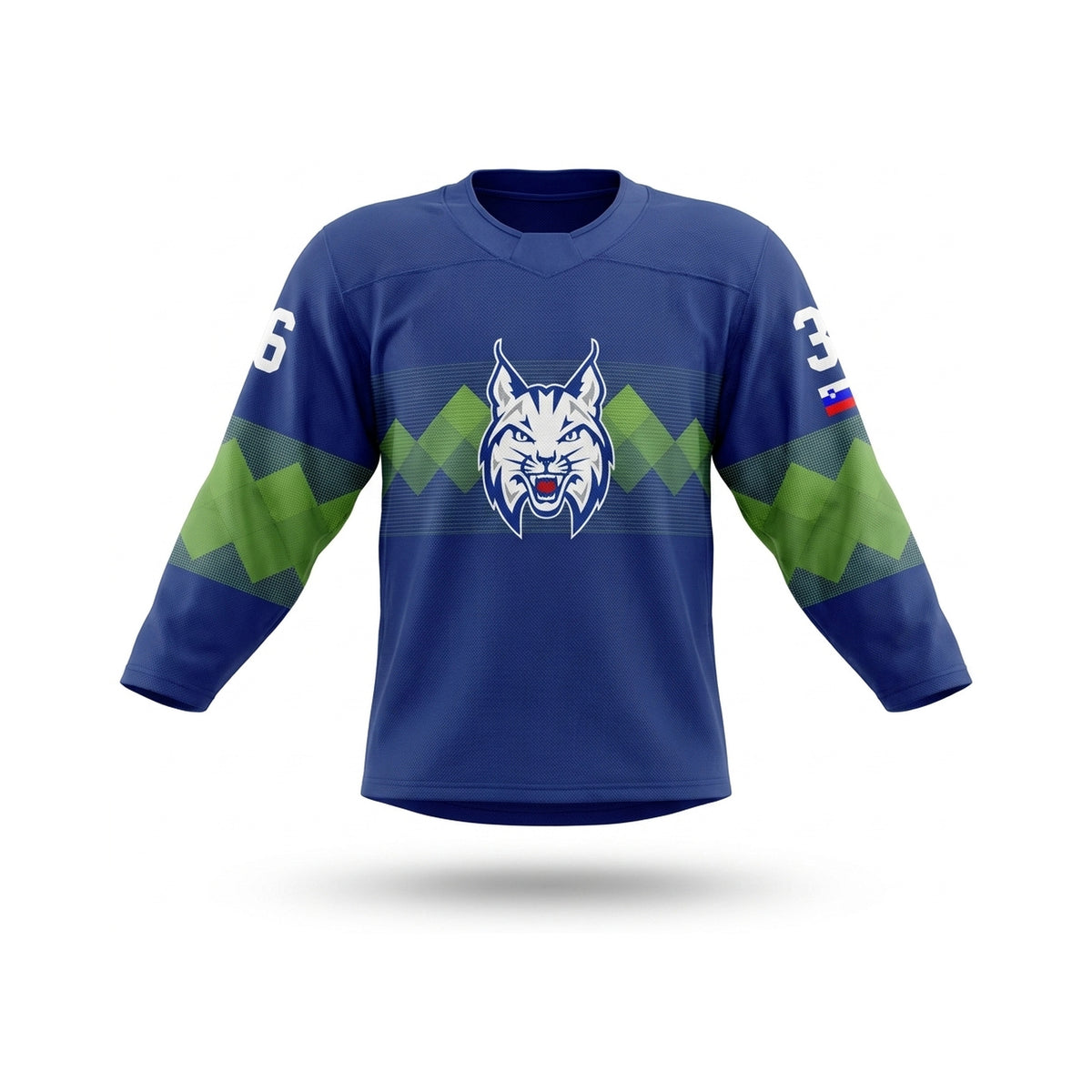 Slovenia hockey jersey blue 2025