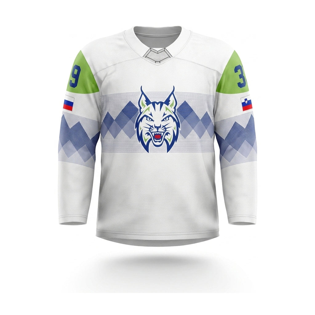 Slovenia hockey jersey white 2025
