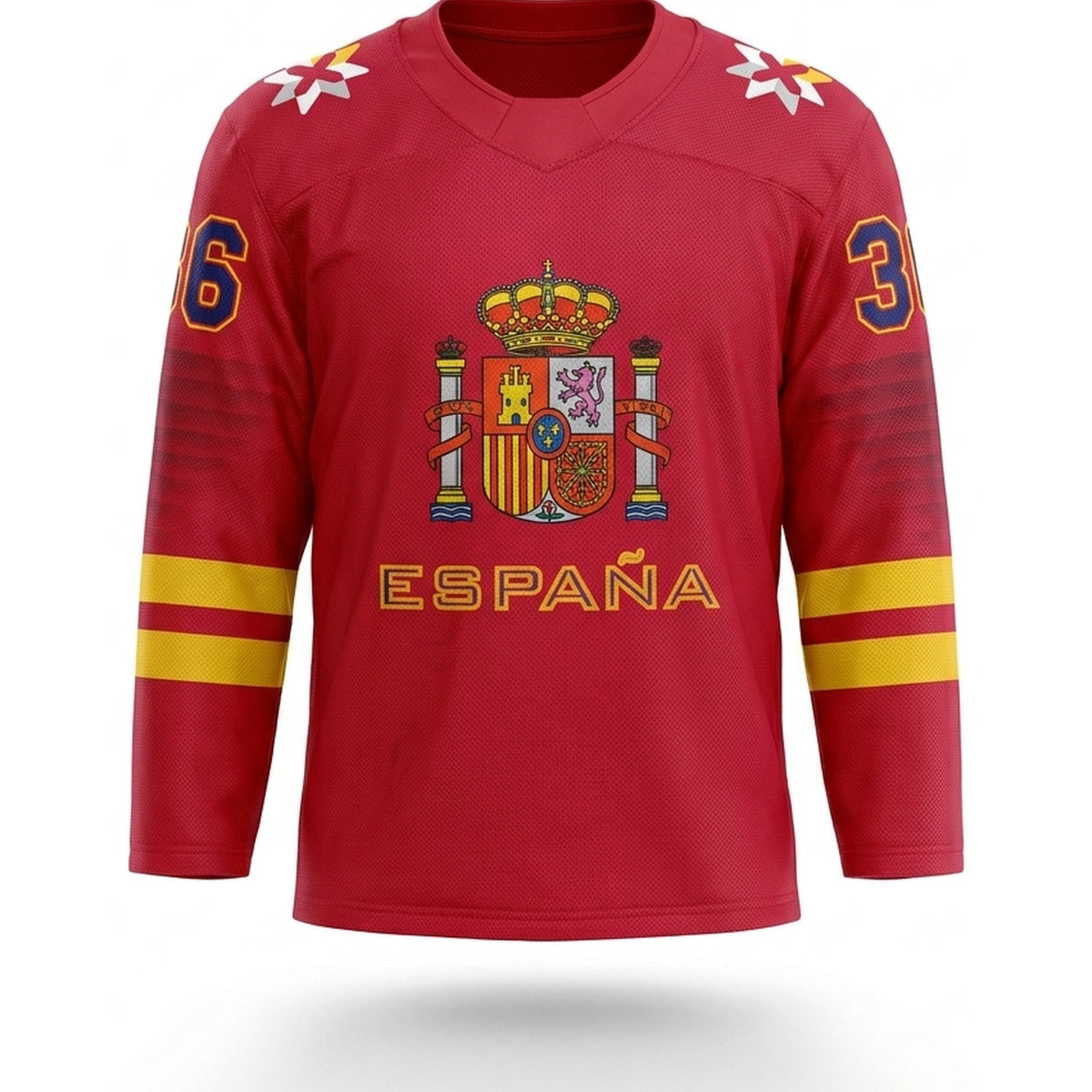 Spain hockey jersey Red
