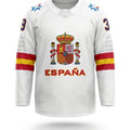 Spain hockey jersey White