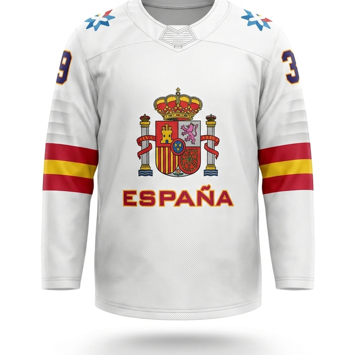 Spain hockey jersey White