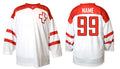 Switzerland hockey jersey white