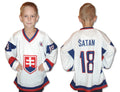 Slovakia fan jersey junior white