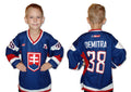 Slovakia fan jersey junior blue