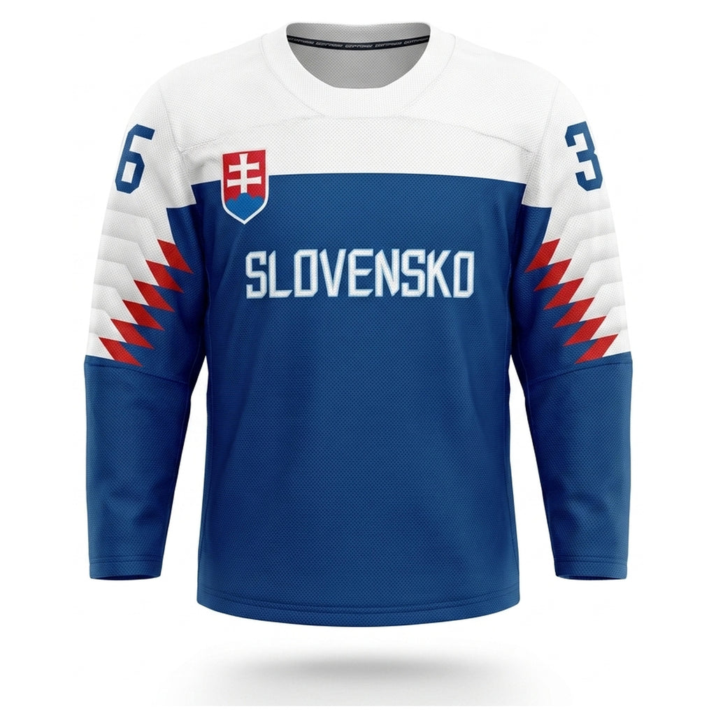 Slovakia blue jersey 2018