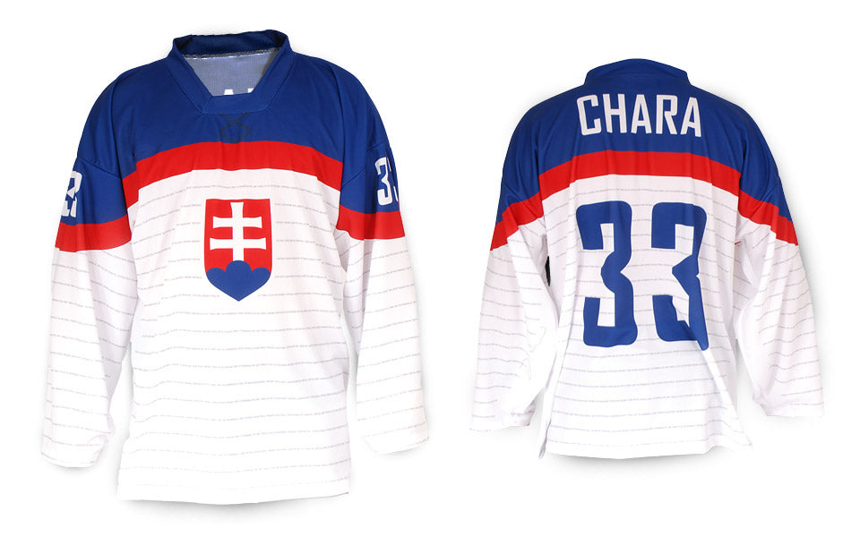 Slovakia white Olympic jersey 2014 replica