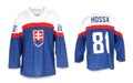 Slovakia blue Olympic jersey 2014 replica