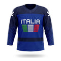 Italia hockey jersey blue 2026