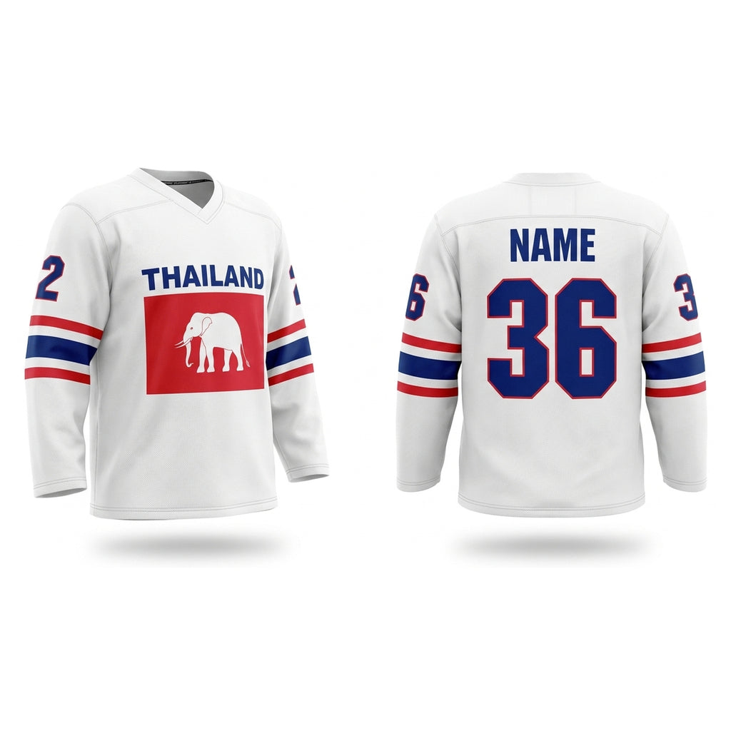 Thailand hockey jersey White