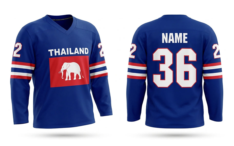 Thailand hockey jersey Blue