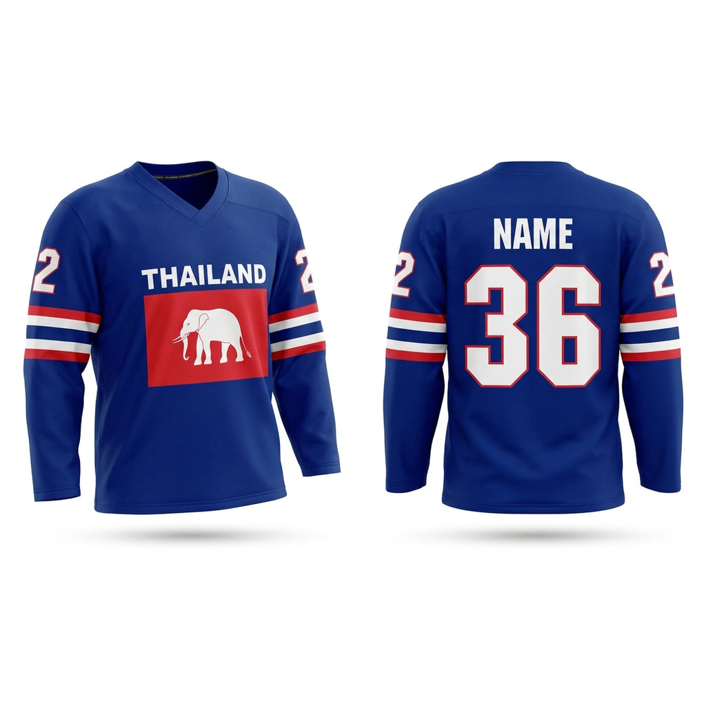 Thailand hockey jersey Blue