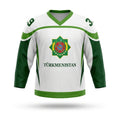 Turkmenistnan Hockey Jersey White