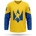 Ukraine hockey jersey yellow 2025