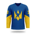 Ukraine hockey jersey blue 2025