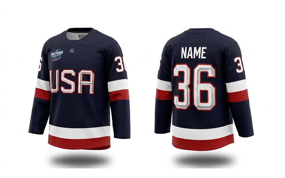 USA hockey jersey 4 nations cup