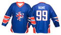 Great Britain hockey jersey blue