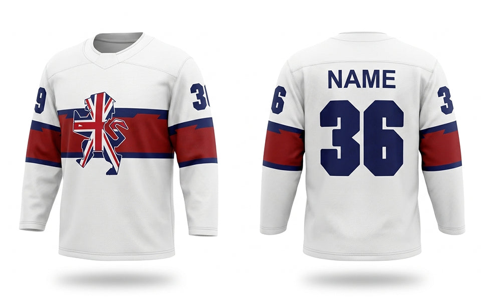 Great Britain hockey jersey white - 2022