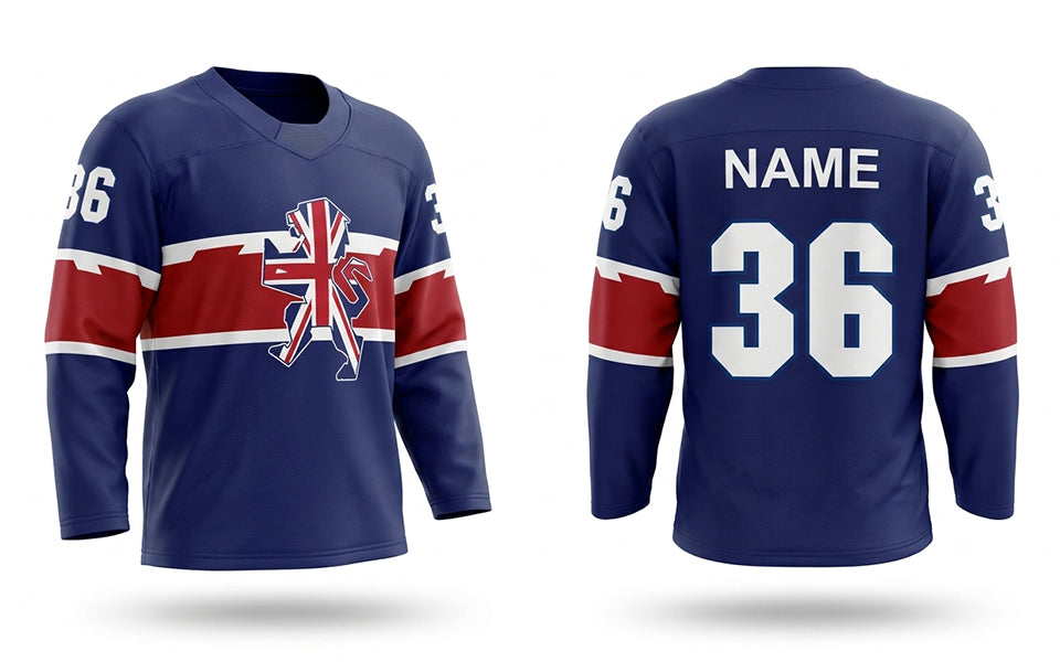 Great Britain hockey jersey blue - 2022
