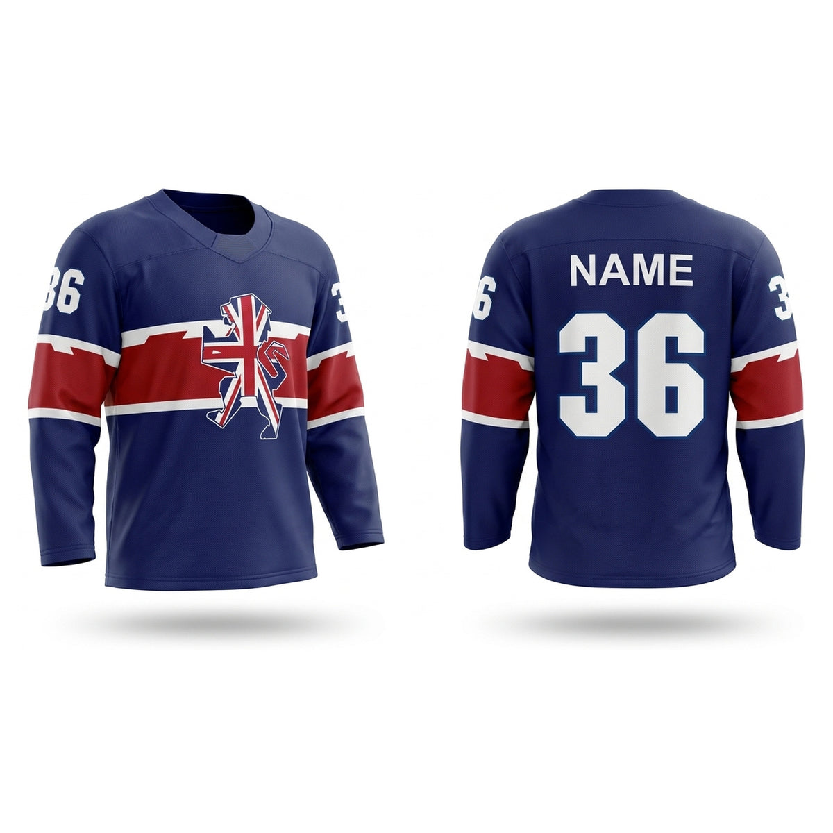 Great Britain hockey jersey blue - 2022