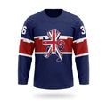 Great Britain hockey jersey blue - 2022