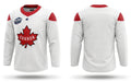 Canada hockey white practice jersey 4 nations cup