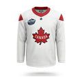 Canada hockey white practice jersey 2025