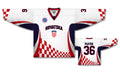 Croatia national hockey game jersey - white